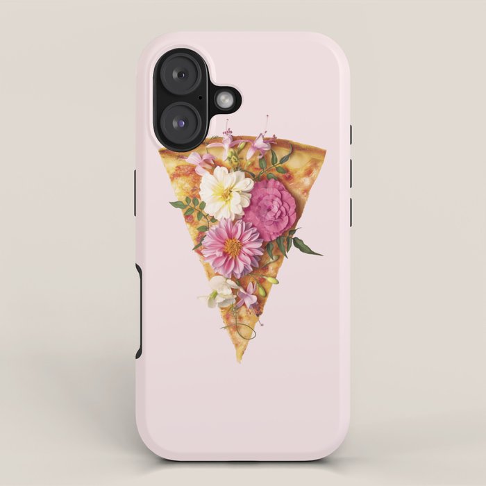 FLORAL PIZZA iPhone Case Gallery Image 1