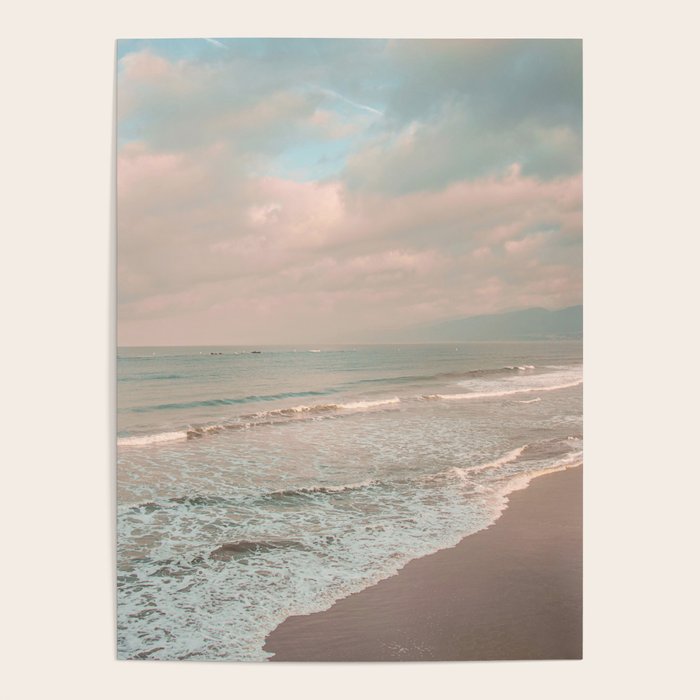 Santa Monica Beach - Coastal Landscape Photography, California Poster Gallery Image 1