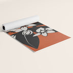 Line Art Oranges 2 Yoga Mat Gallery Image 2