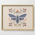 Magical Death Head Moth Serving Tray Gallery Image 1