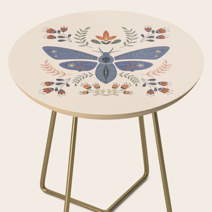 Magical Death Head Moth Side Table Gallery Image 2