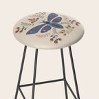 Magical Death Head Moth Stool Gallery Image 2