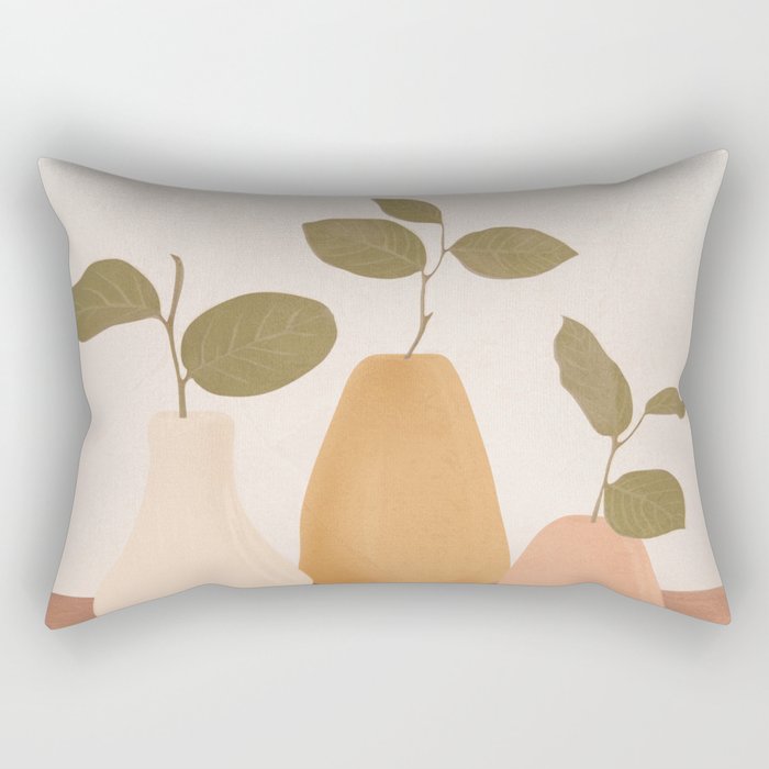 Three Little Branches Rectangular Pillow Gallery Image 2