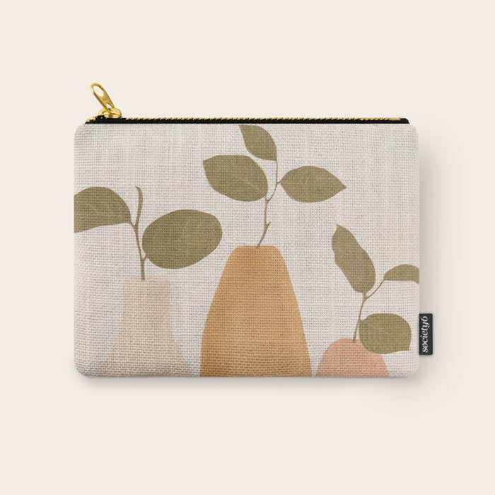 Three Little Branches Carry All Pouch Gallery Image 1