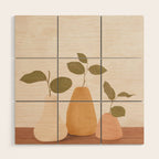 Three Little Branches Wood Wall Art Gallery Image 1
