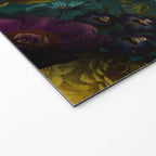 Before Midnight Blue Hour Vintage Flowers Garden Welcome Mat Gallery Image 2