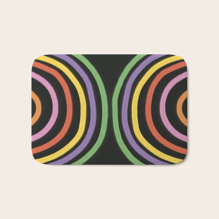 Chasing rainbows II Bath Mat Gallery Image 1