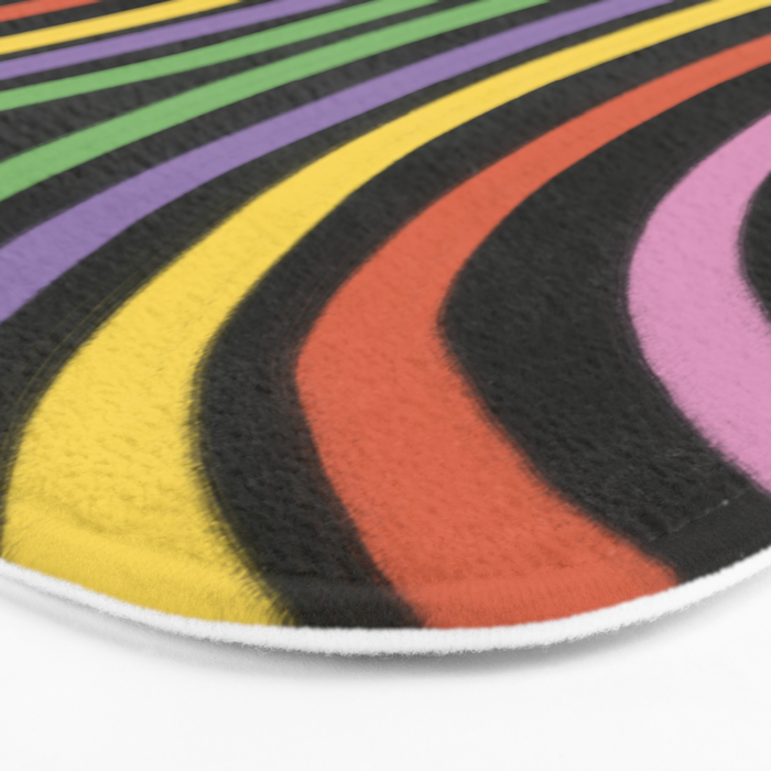 Chasing rainbows II Bath Mat Gallery Image 3