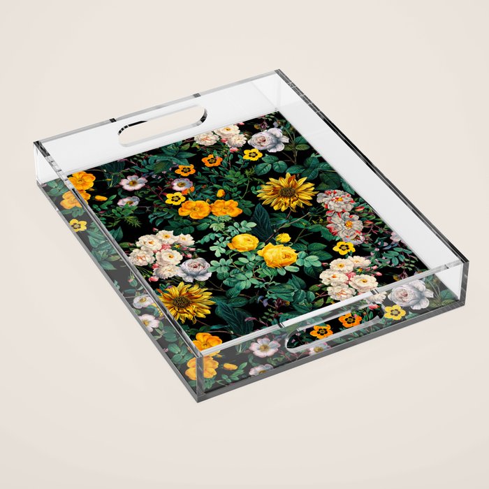 Midnight Garden XX Acrylic Tray Gallery Image 1