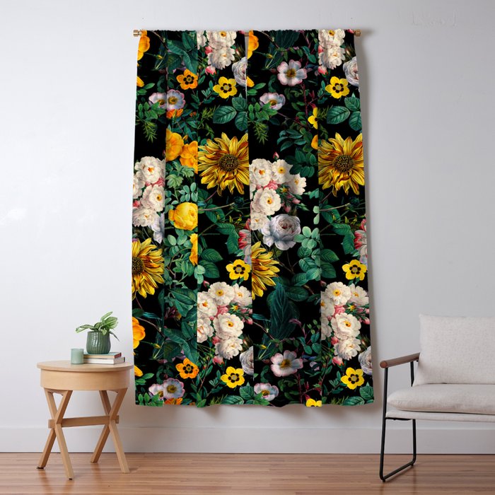 Midnight Garden XX Window Curtain Gallery Image 5