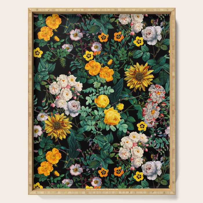 Midnight Garden XX Serving Tray Gallery Image 1