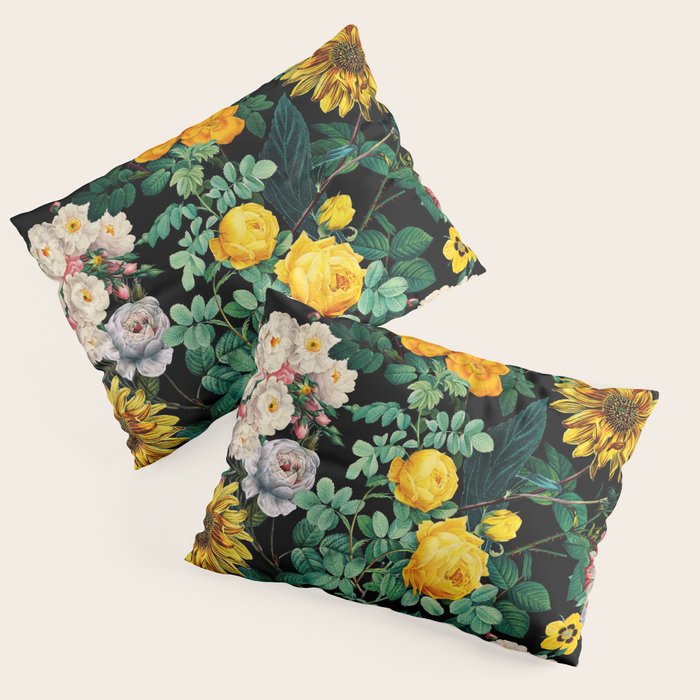 Midnight Garden XX Pillow Sham Gallery Image 3