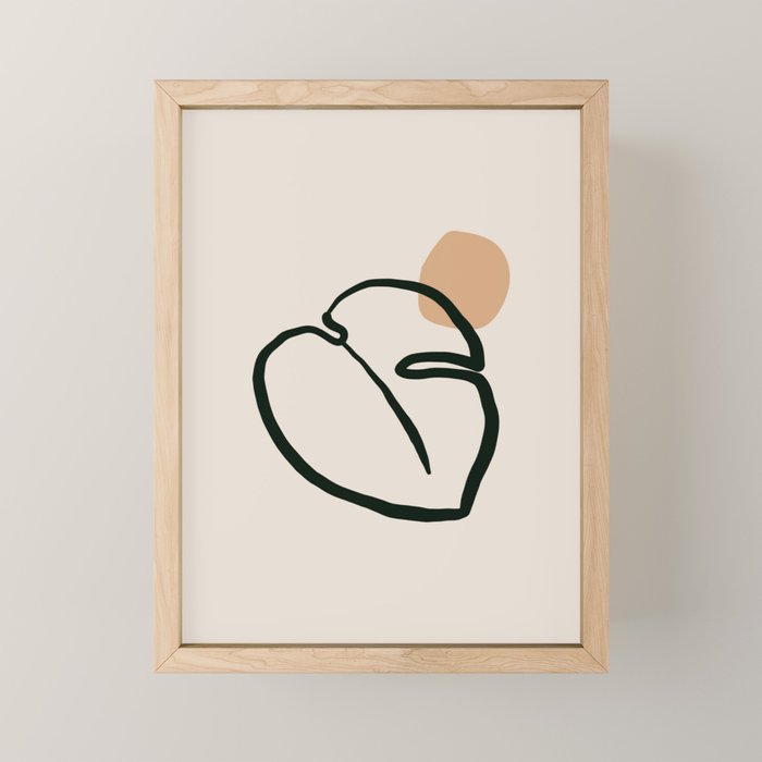 another monstera Mini Art Print Gallery Image 1