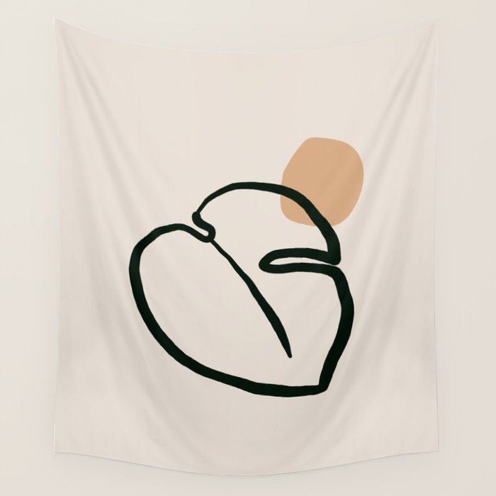 another monstera Wall Tapestry Gallery Image 4