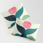 mid century whale sun sea Pillow Sham Gallery Image 3