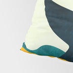 mid century whale sun sea Pillow Sham Gallery Image 4
