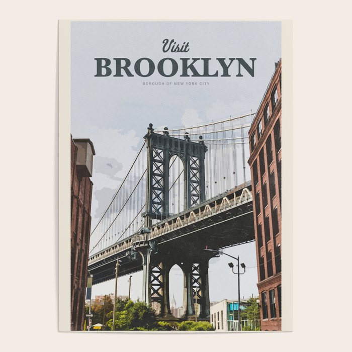 Visit Brooklyn Poster Gallery Image 4