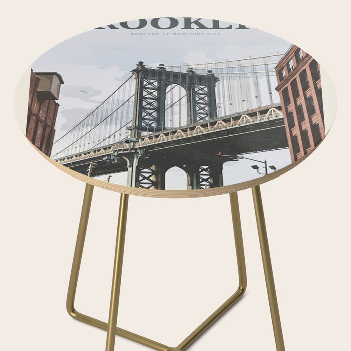 Visit Brooklyn Side Table Gallery Image 2