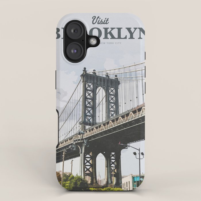Visit Brooklyn iPhone Case Gallery Image 1