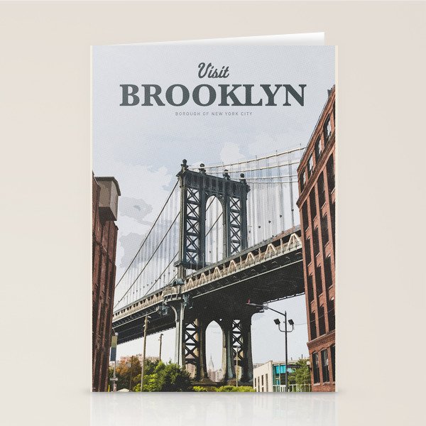 Visit Brooklyn Stationery Card Gallery Image 2