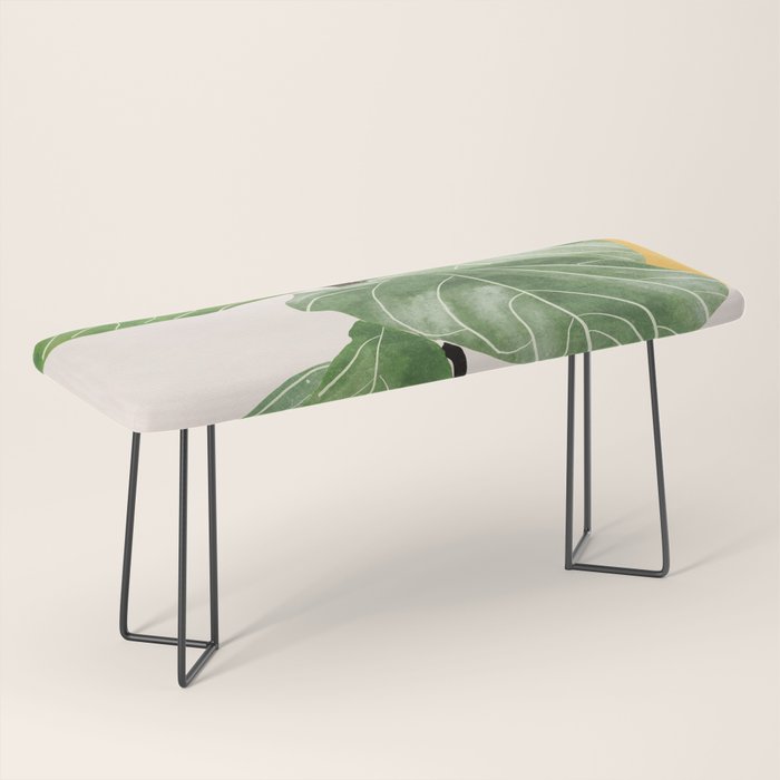 Abstract Art / Plant 2 Bench Gallery Image 1