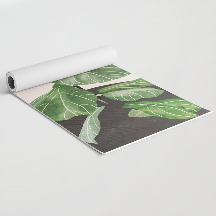 Abstract Art / Plant 2 Yoga Mat Gallery Image 2