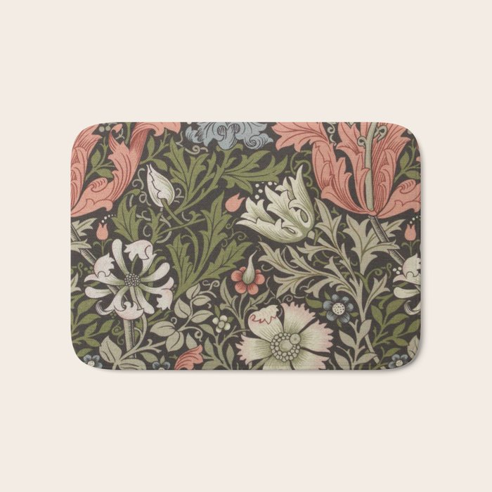 William Morris Bath Mat Gallery Image 1