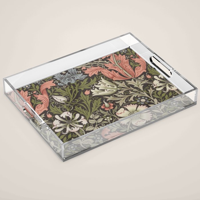 William Morris Acrylic Tray Gallery Image 1