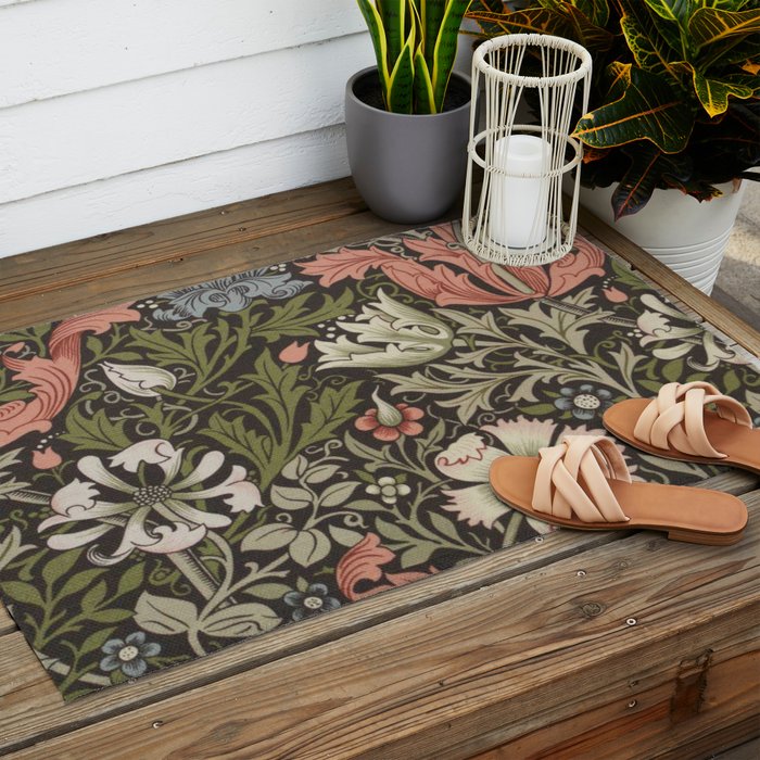William Morris Outdoor Rug Gallery Image 2