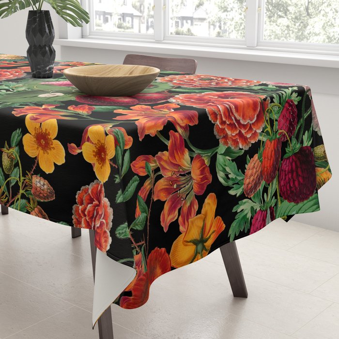 Magical Garden Night Tablecloth Gallery Image 3