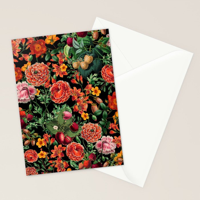 Magical Garden Night Stationery Card Gallery Image 2