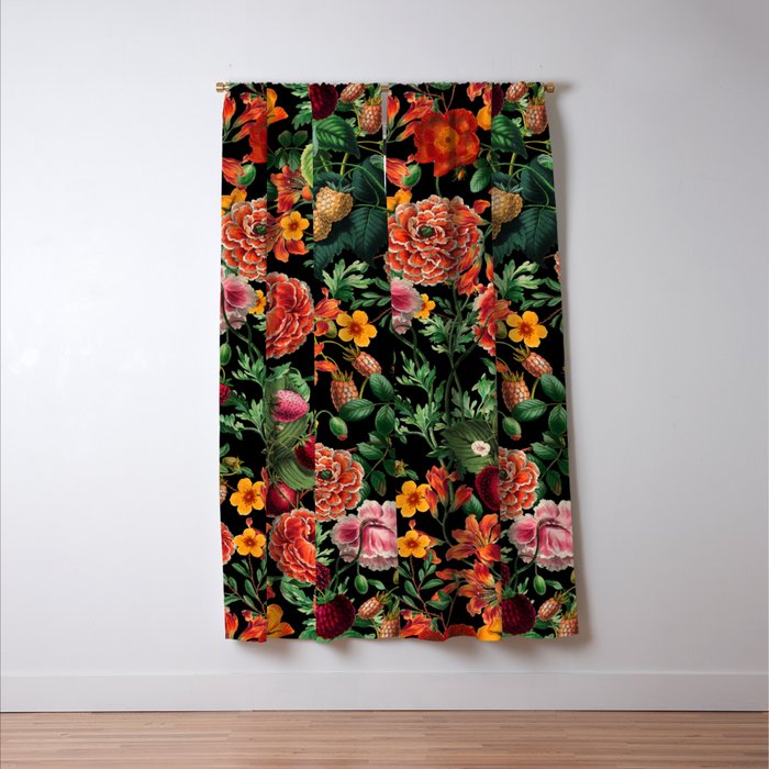 Magical Garden Night Window Curtain Gallery Image 3