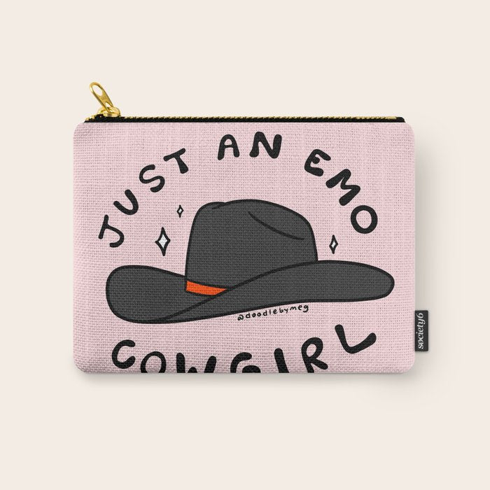 Just An Emo Cowgirl Carry All Pouch Gallery Image 1
