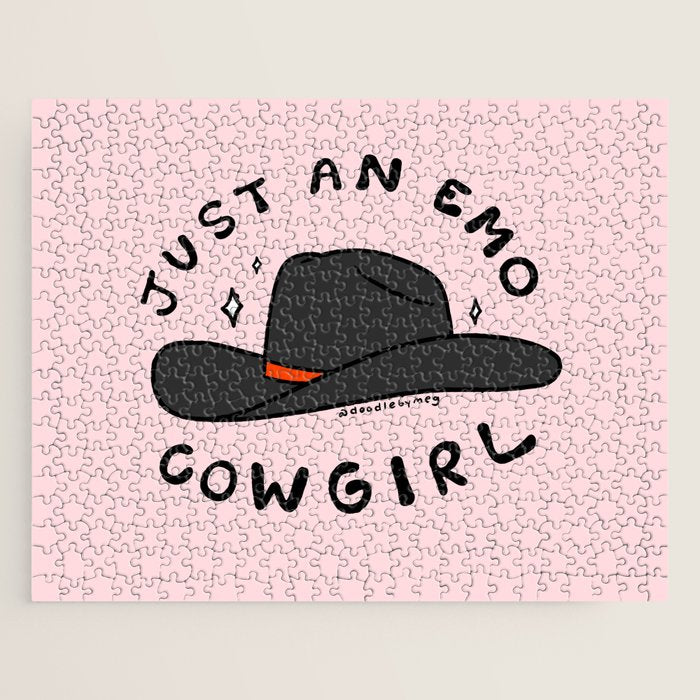 Just An Emo Cowgirl Jigsaw Puzzle Gallery Image 1