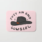 Just An Emo Cowgirl Bath Mat Gallery Image 1