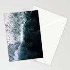 Oceanscape - White and Blue Stationery Card Gallery Image 2
