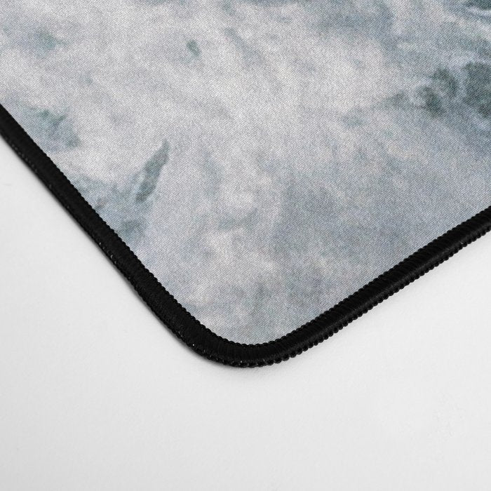 Oceanscape - White and Blue Desk Mat Gallery Image 4