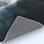 Oceanscape - White and Blue Rug Gallery Image 4