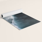 Oceanscape - White and Blue Yoga Mat Gallery Image 2