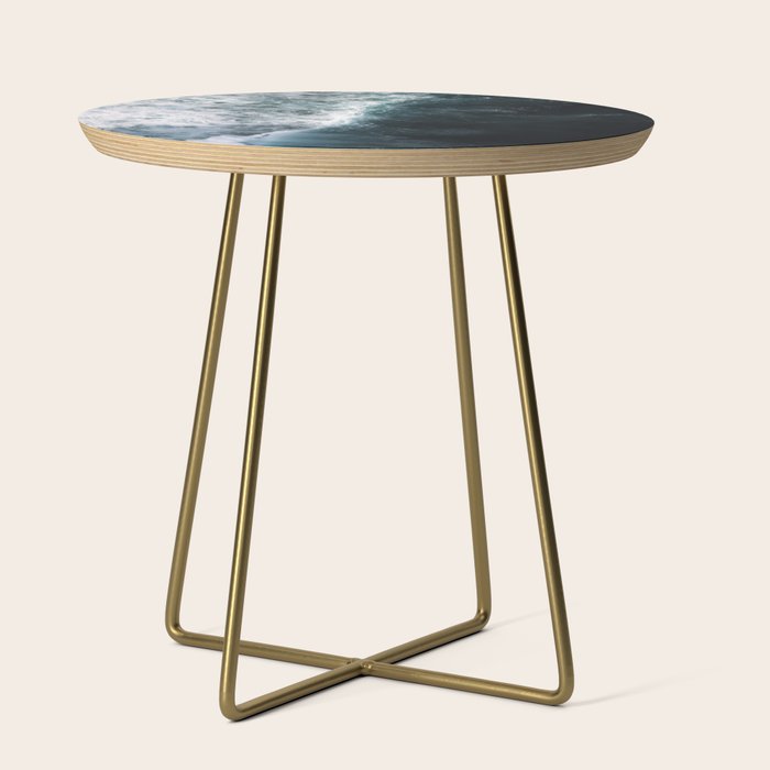 Oceanscape - White and Blue Side Table Gallery Image 1