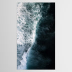 Oceanscape - White and Blue Tablecloth Gallery Image 2