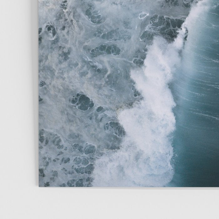 Oceanscape - White and Blue Poster Gallery Image 3