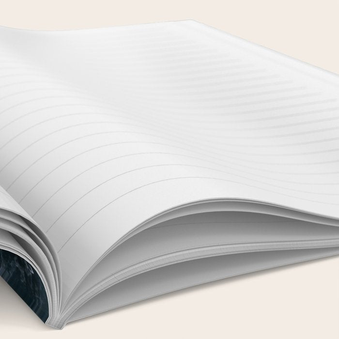 Oceanscape - White and Blue Notebook Gallery Image 2
