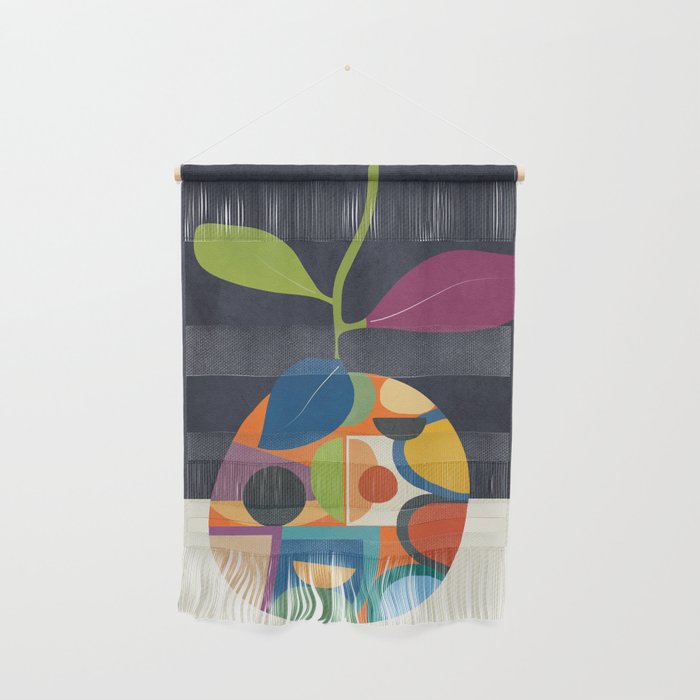 Abstract fruit shapes 01 Wall Hanging Gallery Image 1