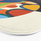 Abstract fruit shapes 01 Bath Mat Gallery Image 3