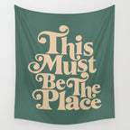This Must Be The Place - Green & Beige Wall Tapestry Gallery Image 4
