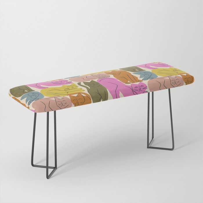 Stack of Cats No. 1 Bench Gallery Image 1