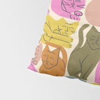 Stack of Cats No. 1 Pillow Sham Gallery Image 4