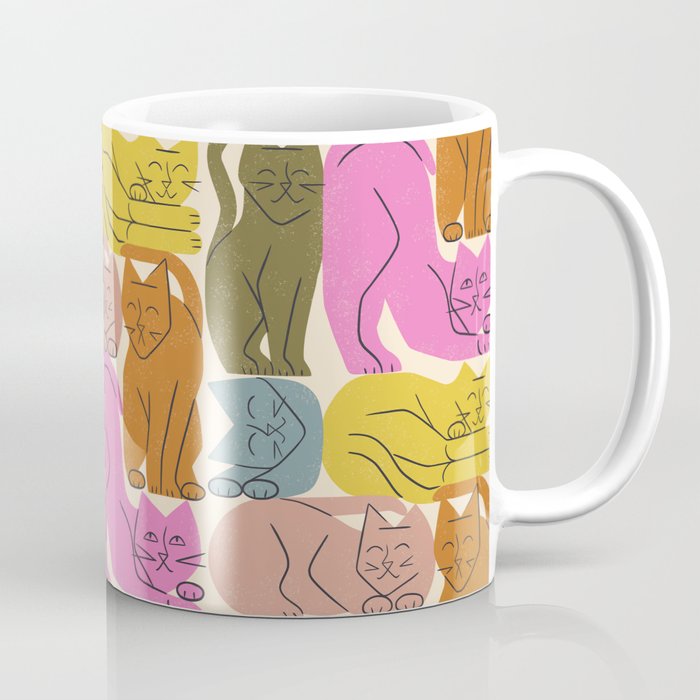 Stack of Cats No. 1 Coffee Mug Gallery Image 1