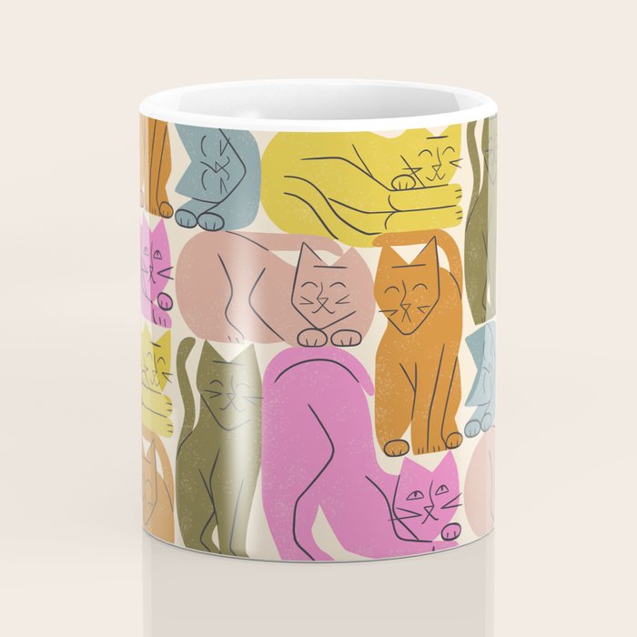 Stack of Cats No. 1 Coffee Mug Gallery Image 4